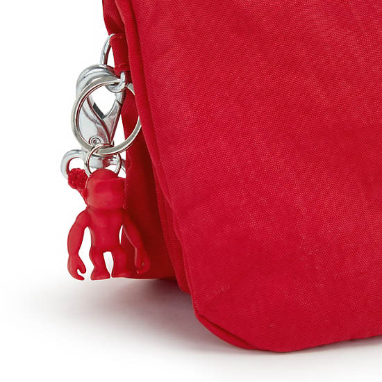 Kipling Creativity Extra Large Fashion Wristlet Bags Red Rouge | AU 2063GS